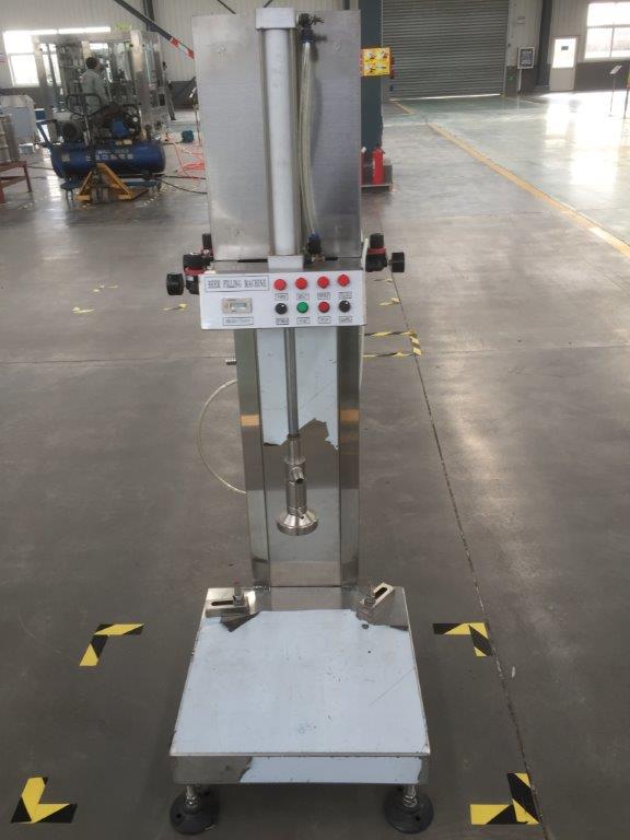 Keg filling and washing machine