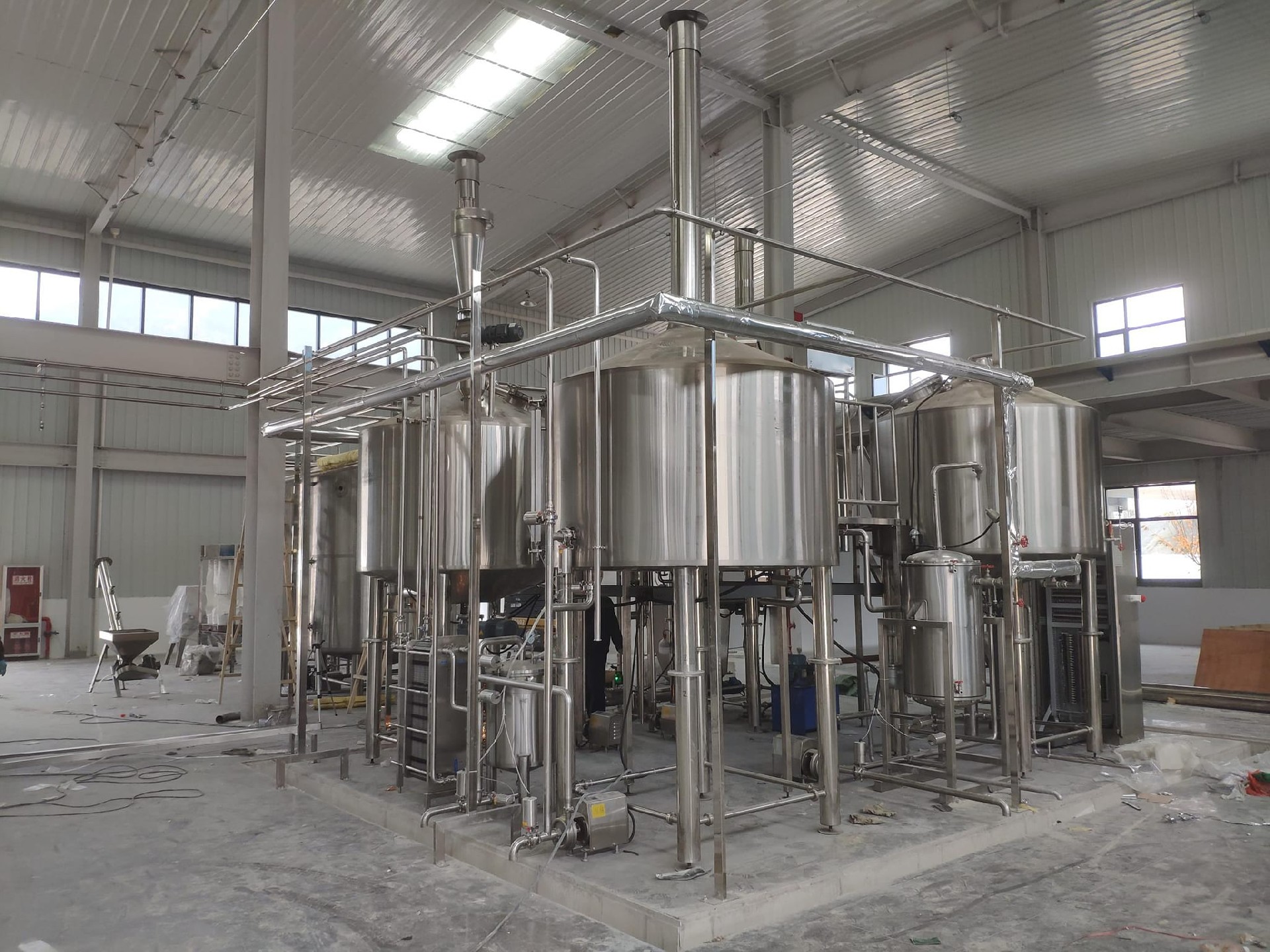 beer brewing equipment