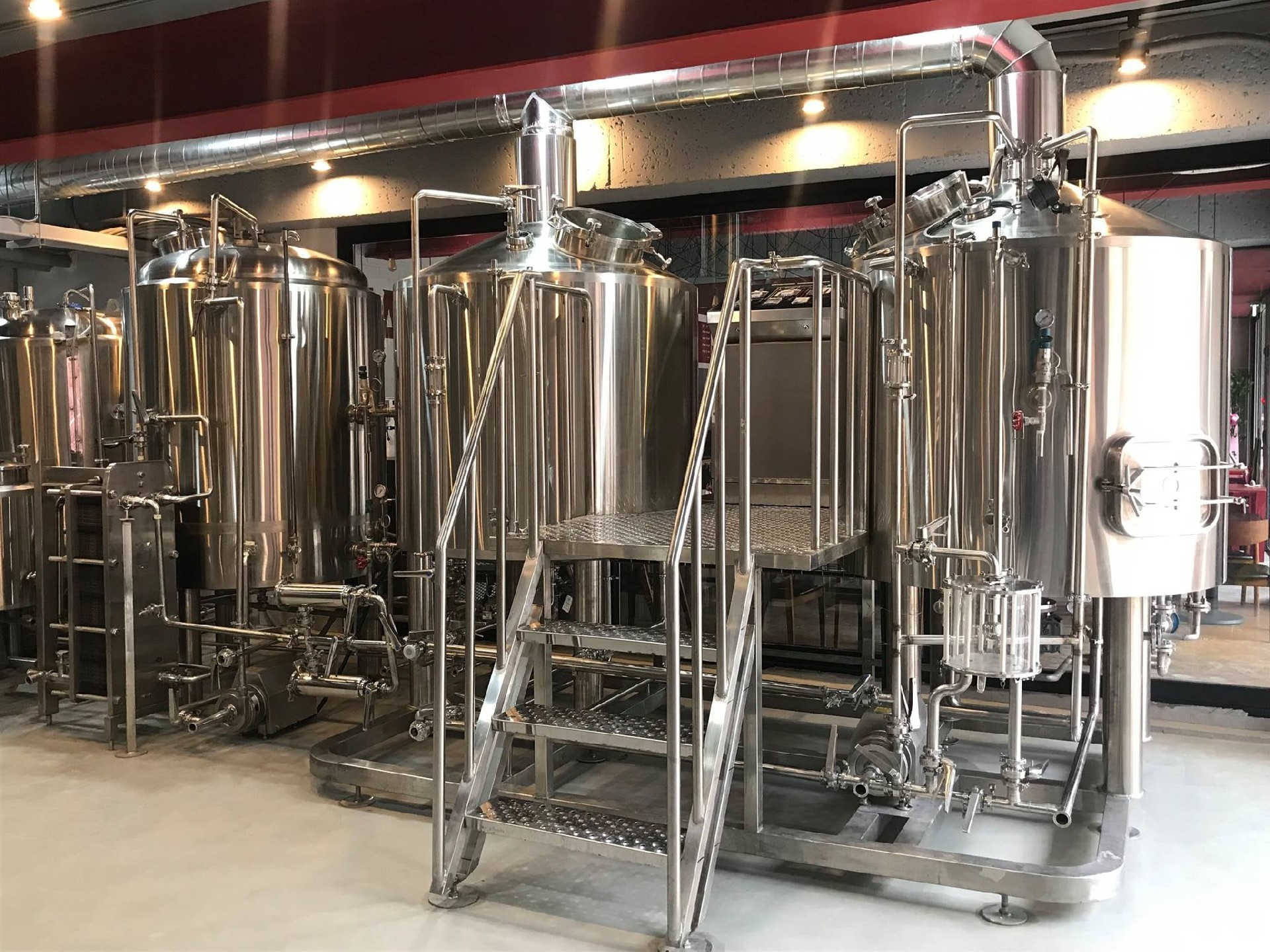 1500L brewery installed in Norway