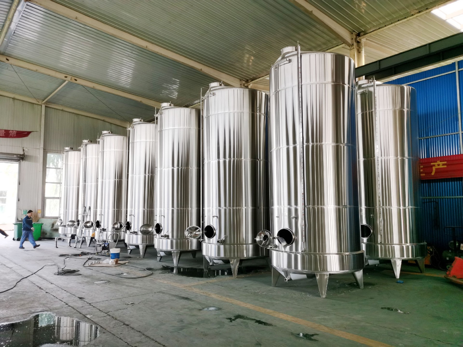 cider storage tank