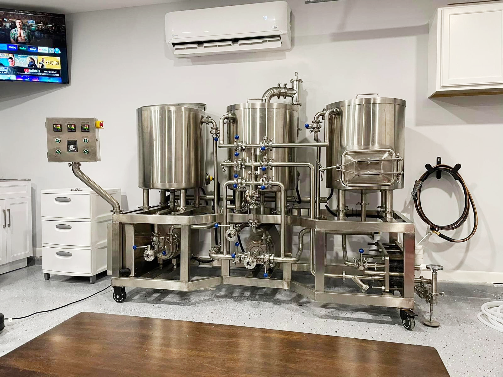 100L mini nano beer brewery equipment