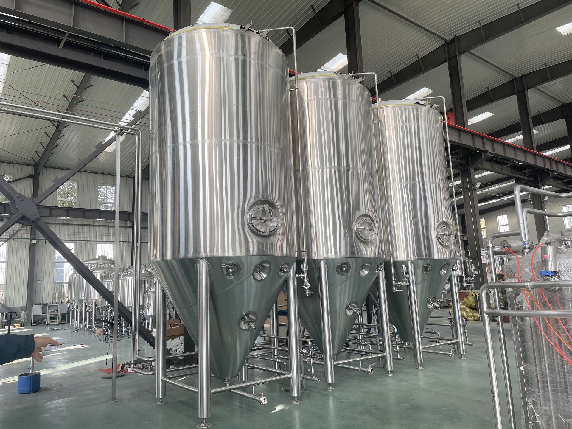 50BBL 100BBL 120BBL 150BBL stainless steel conical beer fermenter unitank