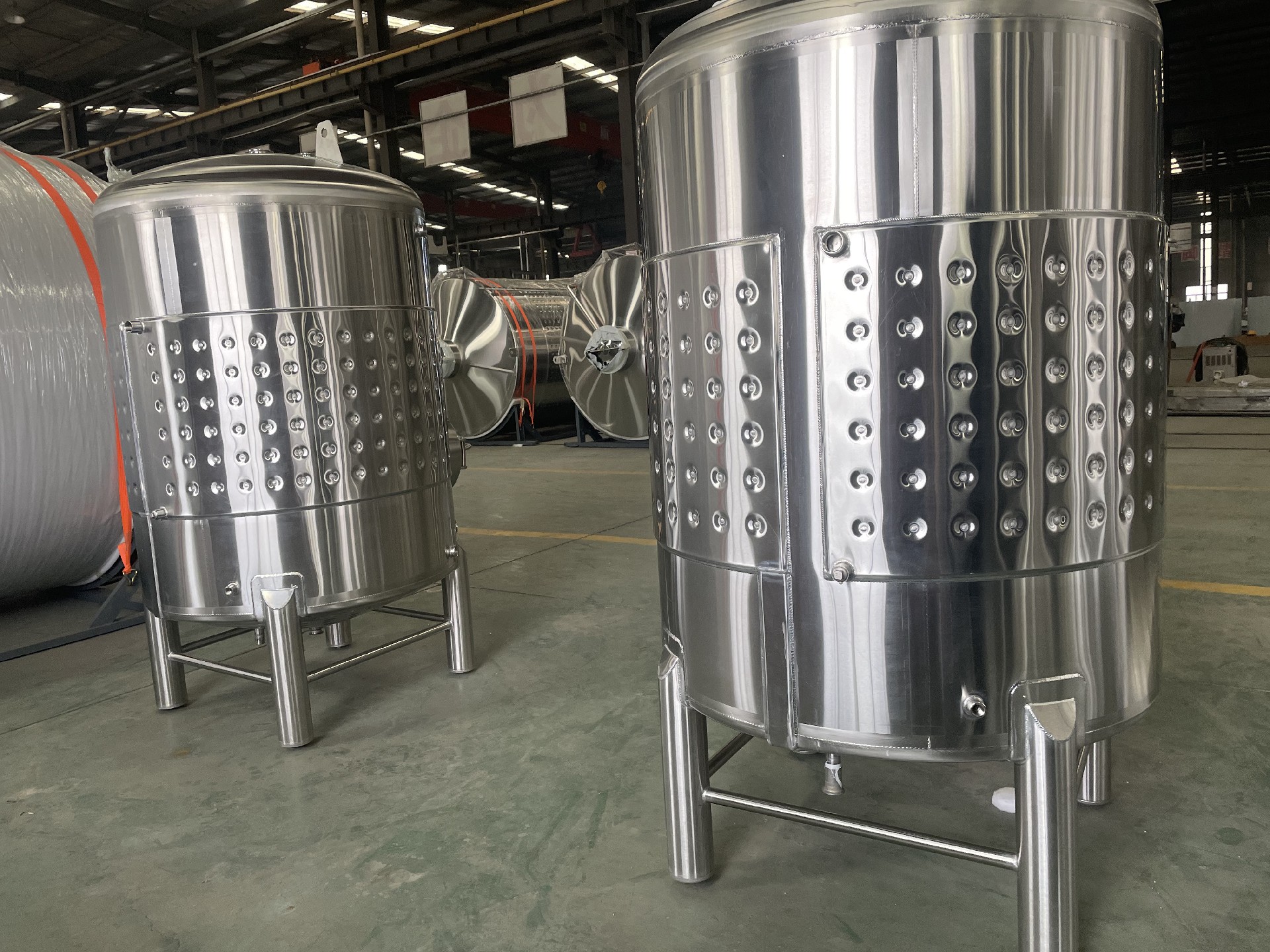 200L 5BBL 10BBL 15BBL 20BBL beer stainless steel cooling jacketed bright beer tank