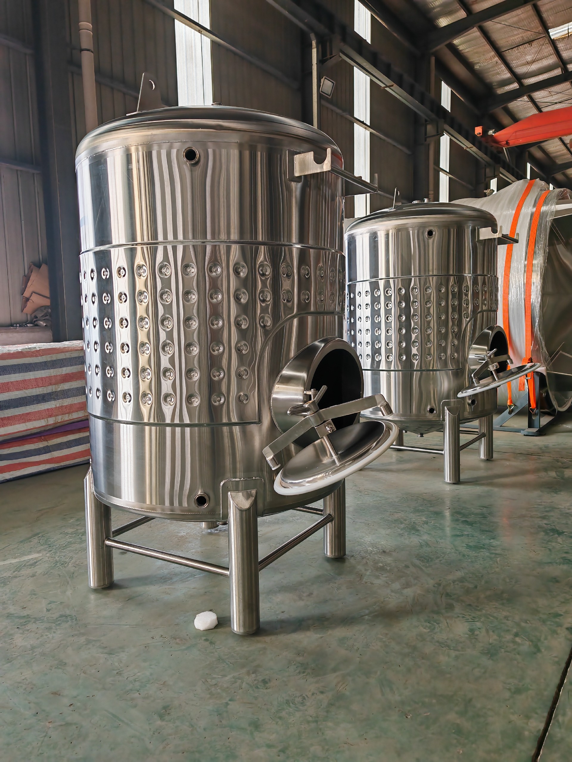300L 500L 1000L 2000L 3000L beer stainless steel jacketed bright brite tank