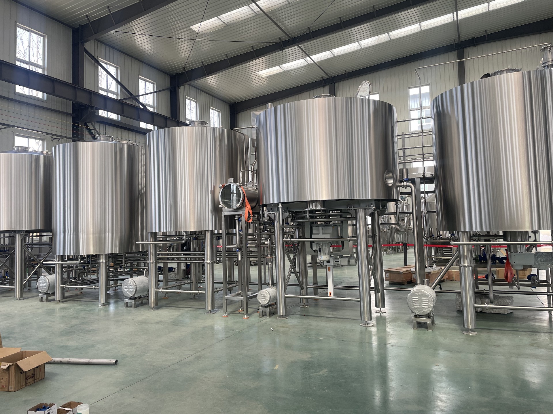 5000L 10000L industrial commercial beer brewing equipment