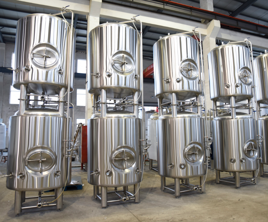 1000L 10BBL vertical brite tank